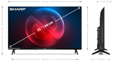 Sharp 32” 32FH7EA HD Ready Smart TV (2023)