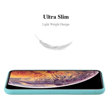 iPhone XS MAX silikondeksel cover (blå)