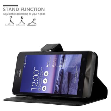 Asus ZenFone 5 2014 lommebokdeksel etui (svart)
