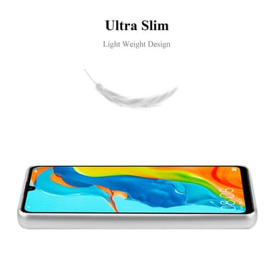 Huawei P30 LITE Deksel Case Cover (sølv)