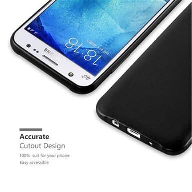 Deksel Samsung Galaxy J5 2015 Case Cover (svart)