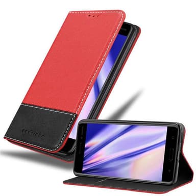 Nokia 6 2017 Deksel Case Cover (rød)