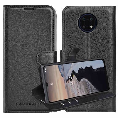 Nokia G10 / G20 lommebokdeksel etui (svart)