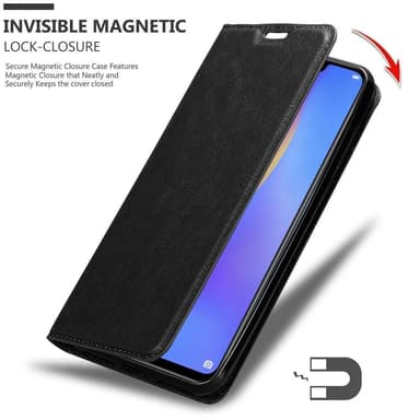 Samsung Galaxy J4 PLUS lommebokdeksel case (svart)