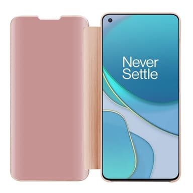 OnePlus 8T lommebokdeksel etui (rosa)