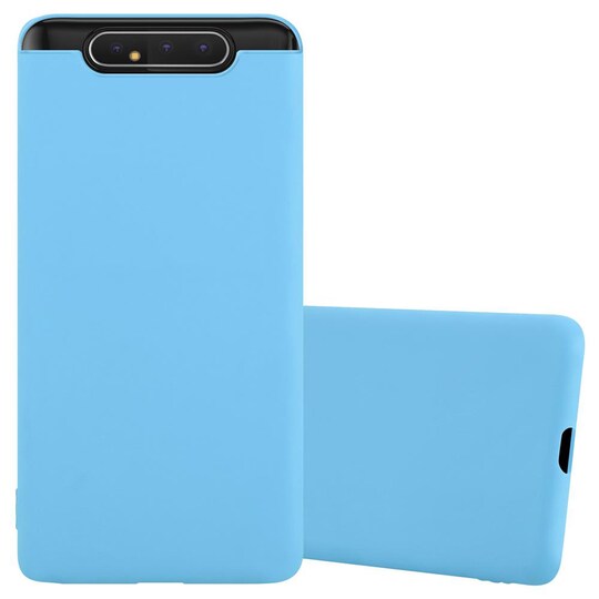 Samsung Galaxy A80 / A90 4G silikondeksel cover (blå)