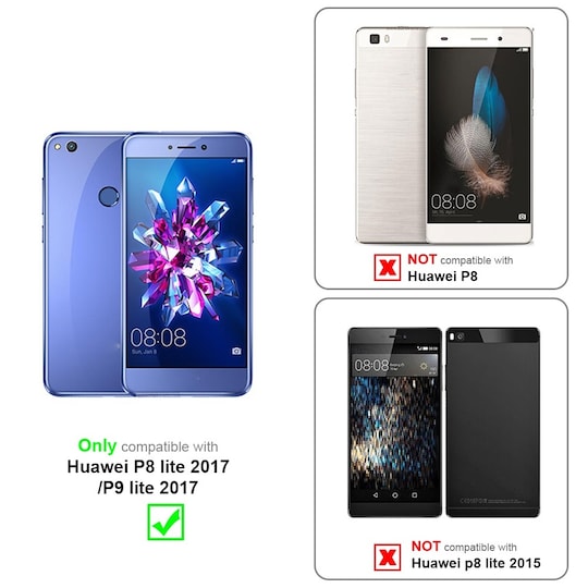 Huawei P8 LITE 2017 / P9 LITE 2017 lommebokdeksel case