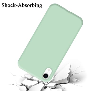 iPhone XR silikondeksel case (grønn)