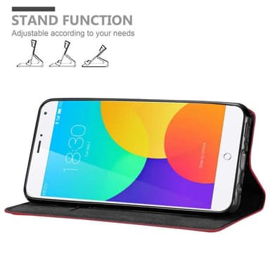 MEIZU MX4 lommebokdeksel case (rød)
