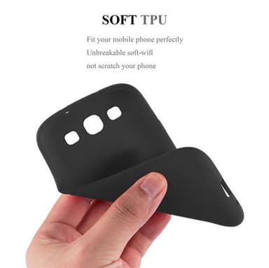 Samsung Galaxy S3 / S3 NEO silikondeksel case (svart)