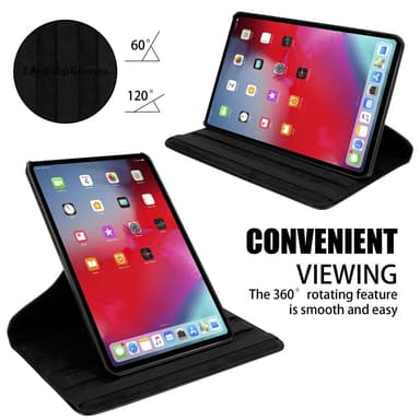 iPad PRO 11 2018 (11 Toll) deksel til nettbrett (svart)
