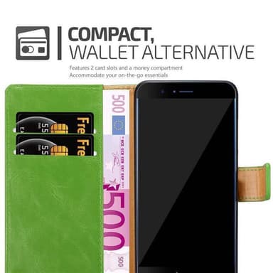 Honor 8 PRO lommebokdeksel etui (grønn)