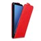 Samsung Galaxy A8 2018 deksel flip cover (rød)