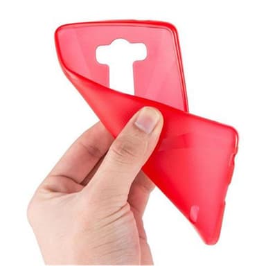 LG G3 STYLUS Deksel Case Cover (rød)