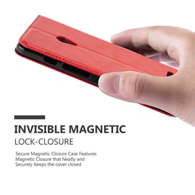 Asus ZenFone 5 2014 lommebokdeksel case (rød)