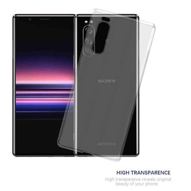 Sony Xperia 5 deksel ultra slim (gjennomsiktig)