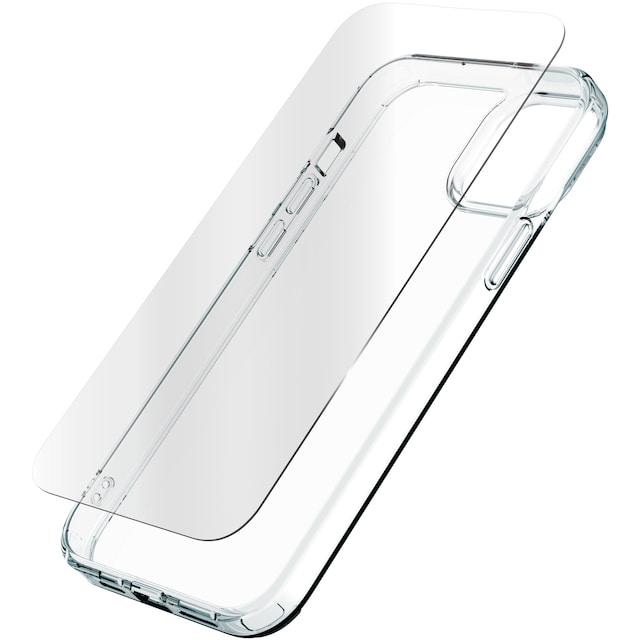 Zagg iPhone 15 Plus Glass Elite 360 deksel og skjermbeskytter (gjennomsiktig)