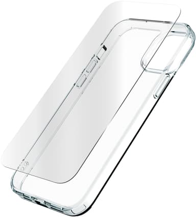 Zagg iPhone 15 Plus Glass Elite 360 deksel og skjermbeskytter (gjennomsiktig)