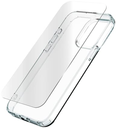Zagg iPhone 15 Pro Max Glass Elite 360 deksel og skjermbeskytter (gjennomsiktig)