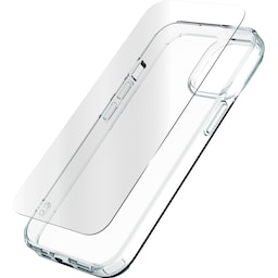 Zagg iPhone 15 Glass Elite 360 deksel og skjermbeskytter (gjennomsiktig)