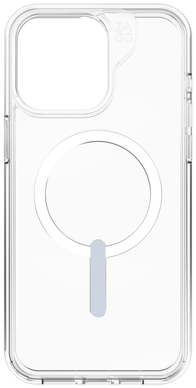 Zagg iPhone 15 Pro Max Crystal Palace Snap deksel (gjennomsiktig)