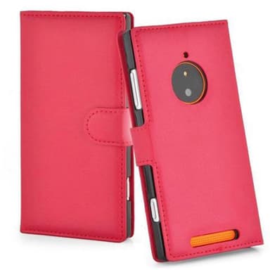 Nokia Lumia 830 lommebokdeksel etui (rød)
