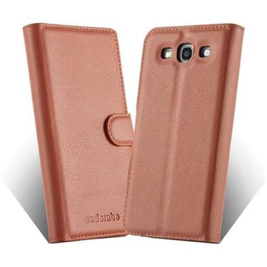 Samsung Galaxy S3 / S3 NEO lommebokdeksel etui (brun)
