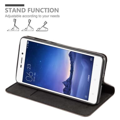 Xiaomi RedMi 3S lommebokdeksel case (brun)