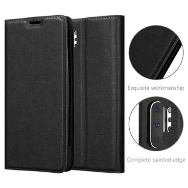 lommebokdeksel Samsung Galaxy NOTE 10 PLUS case (svart)
