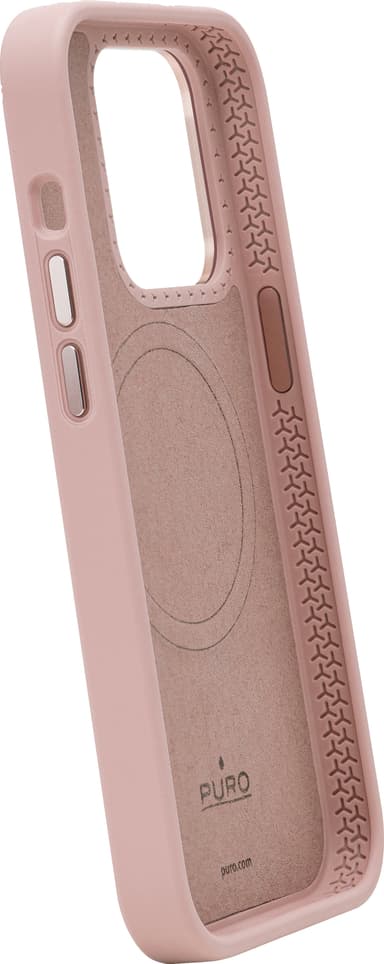 Puro Icon Mag Pro iPhone 15 Pro Max deksel (rosa)