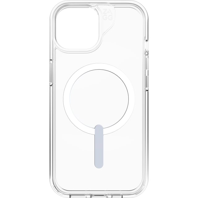 Zagg iPhone 15/14/13 Crystal Palace Snap deksel (gjennomsiktig)