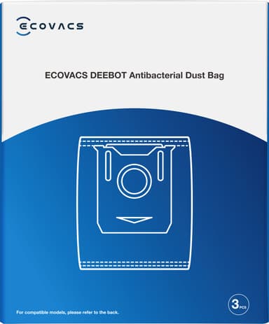 Ecovacs Deebot X2 OMNI støvsugerposer DDB030025 (3-pk)