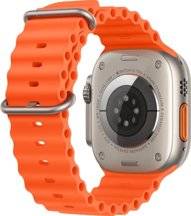 Apple Watch Ultra 2 49mm GPS+CEL Titanium (Oransje/Ocean Band)