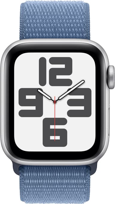 Apple Watch SE 2nd Gen 40mm LTE (Silver Alu/Winter blue sport band)