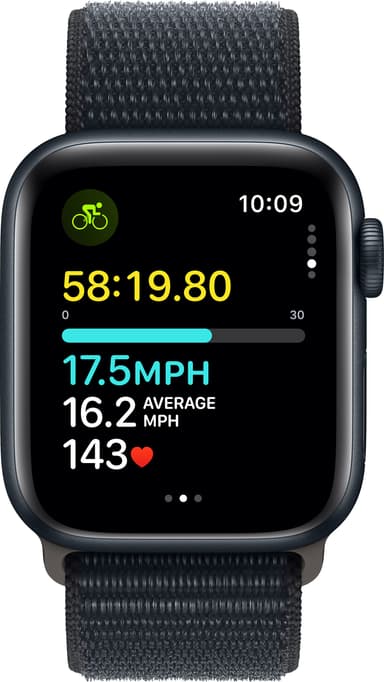 Apple Watch SE 2nd Gen 40mm LTE (Midnight Alu/Midnight sport loop)