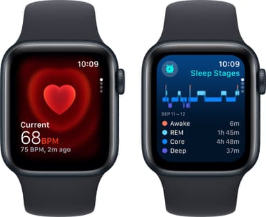 Apple Watch SE 2nd Gen 40mm LTE (Midnight Alu/Midnight sport band S/M)
