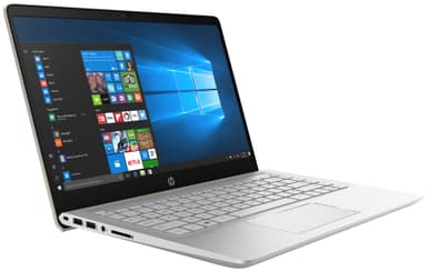 HP Pavilion 14-bf090no 14" bærbar PC (gull)