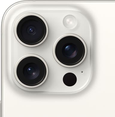 iPhone 15 Pro Max 5G smarttelefon 256GB Hvit Titan