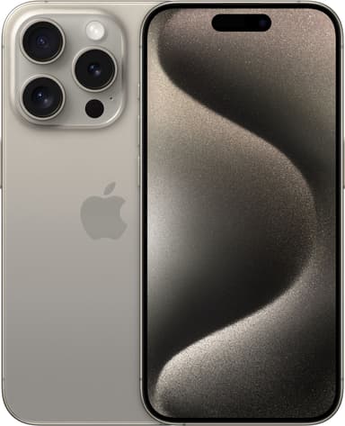 iPhone 15 Pro 5G smarttelefon 1TB Naturlig Titan