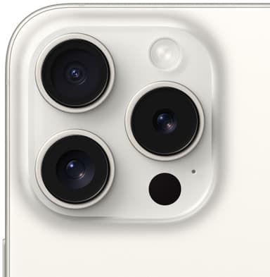 iPhone 15 Pro 5G smarttelefon 512GB Hvit Titan