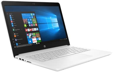 HP 14-bp091no 14" bærbar PC (hvit)