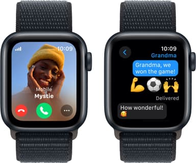 Apple Watch SE 2nd Gen 40mm LTE (Midnight Alu/Midnight sport loop)