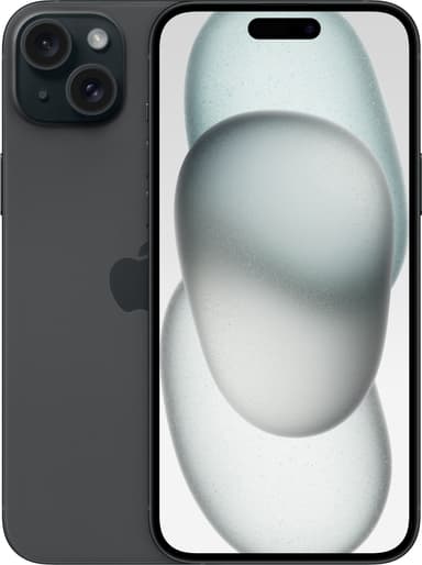 iPhone 15 Plus – 5G smarttelefon 128GB Sort
