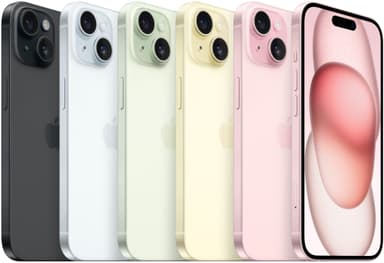 iPhone 15 – 5G smarttelefon 128GB Rosa