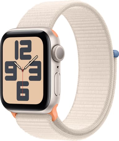 Apple Watch SE 2nd Gen 40mm GPS (Starlight Alu/Starlight sport loop)