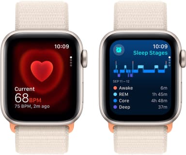 Apple Watch SE 2nd Gen 40mm LTE (Starlight alu/Starlight sport loop)