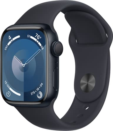 Apple Watch S9 41mm GPS (Midnight Alu/Midnight Sport Band) M/L