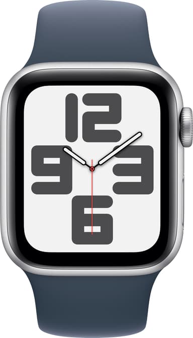 Apple Watch SE 2nd Gen 40mm LTE (Silver Alu/Storm blue sport band S/M)