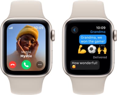 Apple Watch SE 2nd Gen 40mm LTE (Starlight/Starlight sport band S/M)