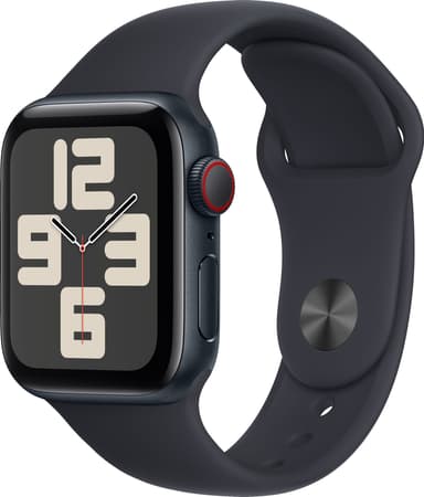 Apple Watch SE 2nd Gen 40mm LTE (Midnight Alu/Midnight sport band S/M)